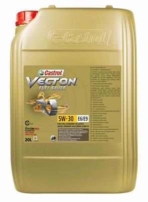 CASTROL VECTON FUEL SAVER 5W30 E6/E9  20L